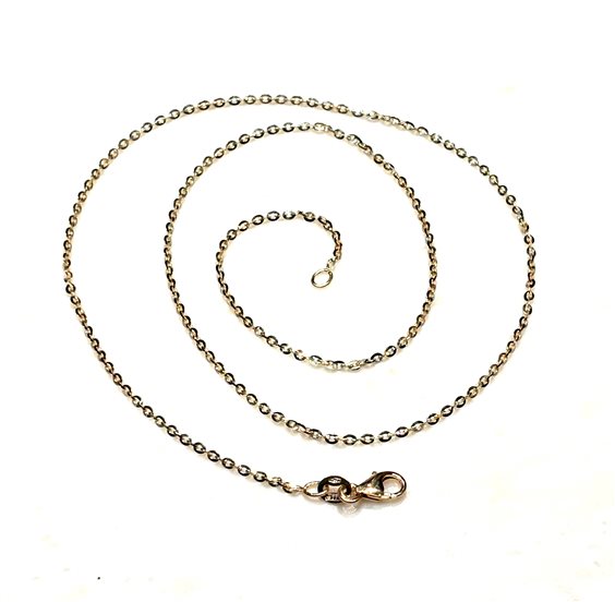 Collana Sommer Donna CATENAME in Oro giallo ROLO DIAMANTATA 42CM D Q/C 2.00 BG - ROLO DIAMANTATA 42CM D Q/C 2.00 BG